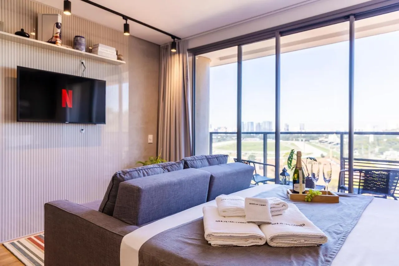 شقة Edificio Parque Jockey ساو باولو 0*,