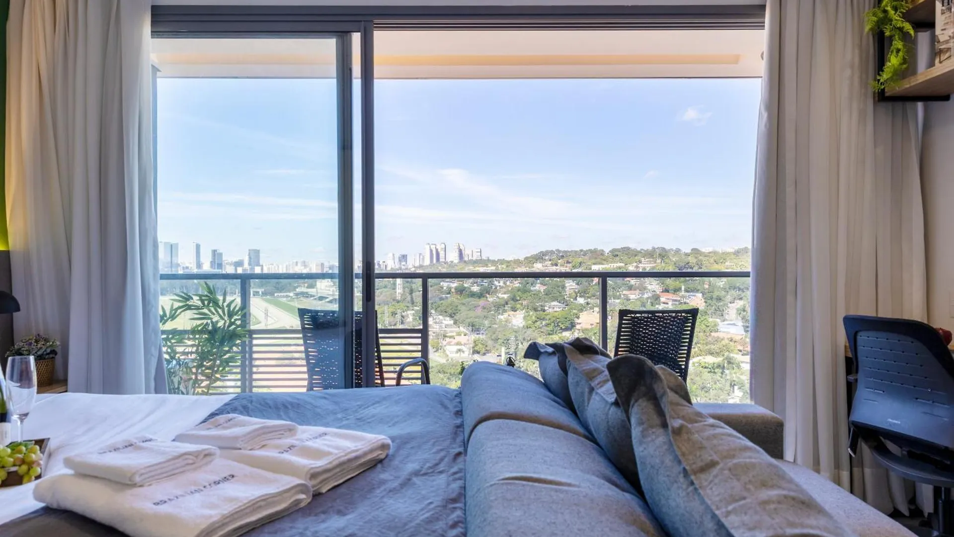 شقة Edificio Parque Jockey ساو باولو