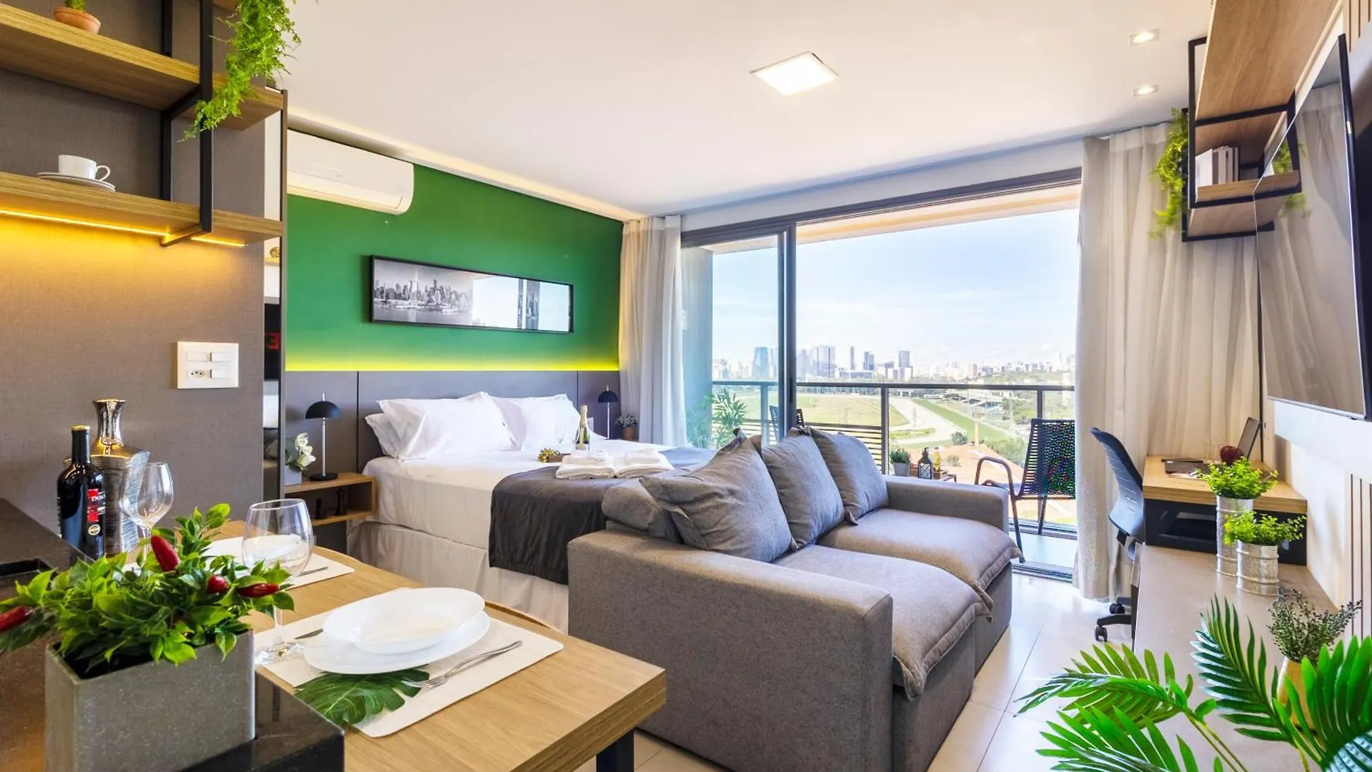 Apartment Ferienwohnung Edificio Parque Jockey São Paulo Brasilien